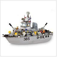 Sluban Building and Construction Blocks Sluban Building &amp; Construction Blocks M38-B0125 Destroyer Building Block... N2