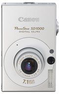 Canon PowerShot SD1000 7.1MP Digital Elph Camera with 3x Optical Zoom (Black) (OLD MODEL) N10