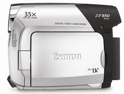 Canon ZR850 1MP MiniDV Camcorder with 35x Optical Zoom (Discontinued by Manufacturer) N4