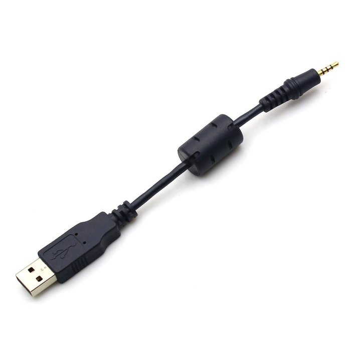 VONOTO 2.5mm Male Jack Plug to USB A Male Stereo MP3 MP4 Data Charger MIC 4 Pole Audio adapter for MP3,MP4 N4