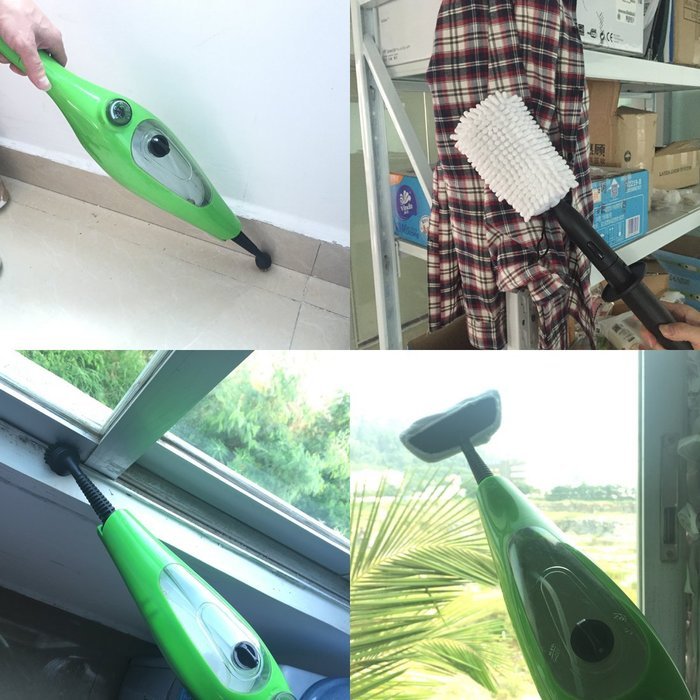 MissyeeDirect Steam Mop X12 Steam Cleaner for Floor Carpet Window Clothes Kitchen Bathroom N6