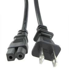 LOT OF 2 AC POWER CORD for Comcast Cable box Directv Dish DVR 6'