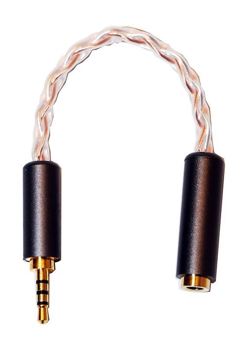 Extreme Audio Premium Gold Plated 2.5mm Balanced Male to 3.5mm Stereo Female Audio Connection Adapter Cable for...
