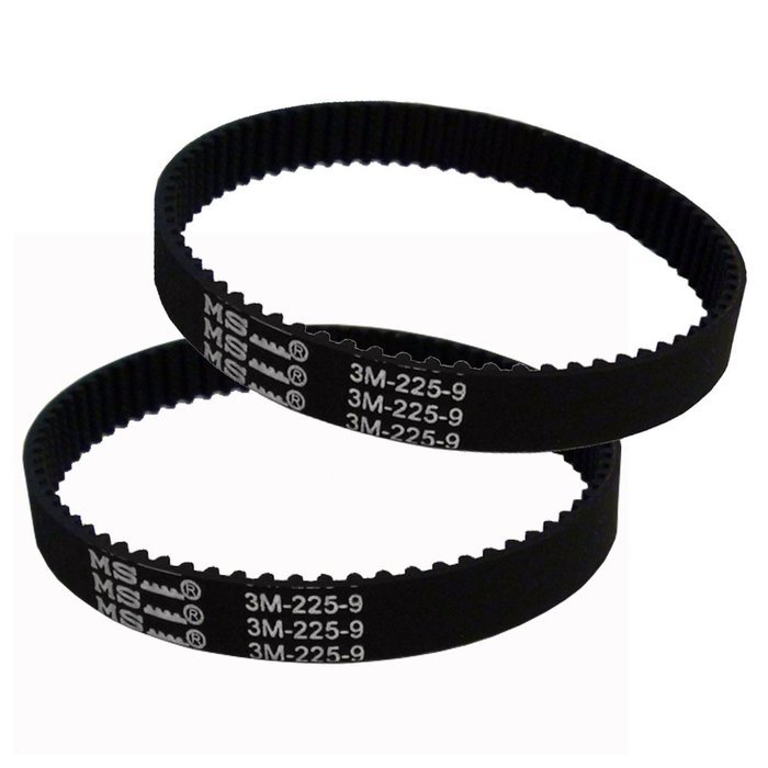 2-Pack Geared Drive Vacuum Belt Designed to Fit Dyson DC17 Vacuum Cleaner 10mm Replaces OEM# 911710-01