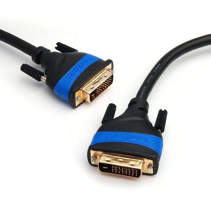 KabelDirekt (6 feet) DUAL LINK DVI Cable - DVI-D 24+1 (1080p Full HD 3D ) - TOP Series N3