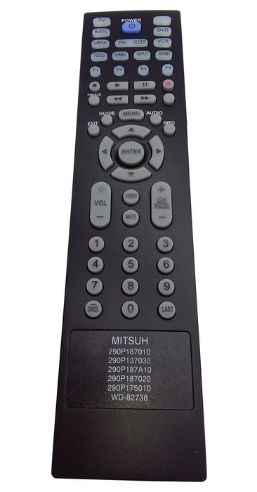 Vinabty New Replace Remote fit for MITSUBISHI 290P187010 290P137030 290P187A10 290P187020 290P175010 WD-82738... N4