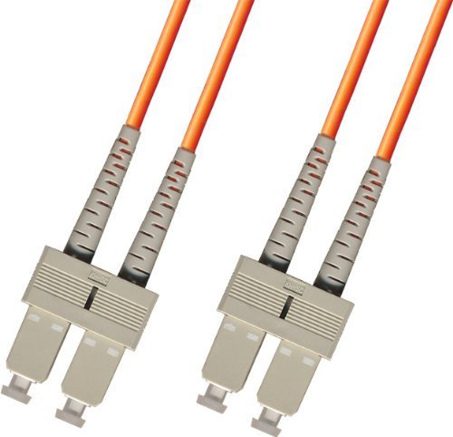 1M Multimode Duplex Fiber Optic Cable (62.5/125) - SC to SC N2