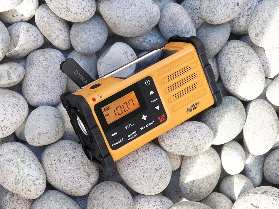 Sangean Portable Digital AM/FM Emergency Weather Alert Radio with Large Easy to Read Backlit LCD Display N5