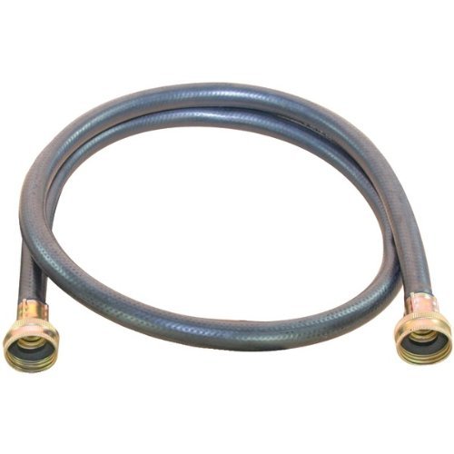 New X1109-4FF Black EDPM Rubber Washing Machine Hose (4ft)