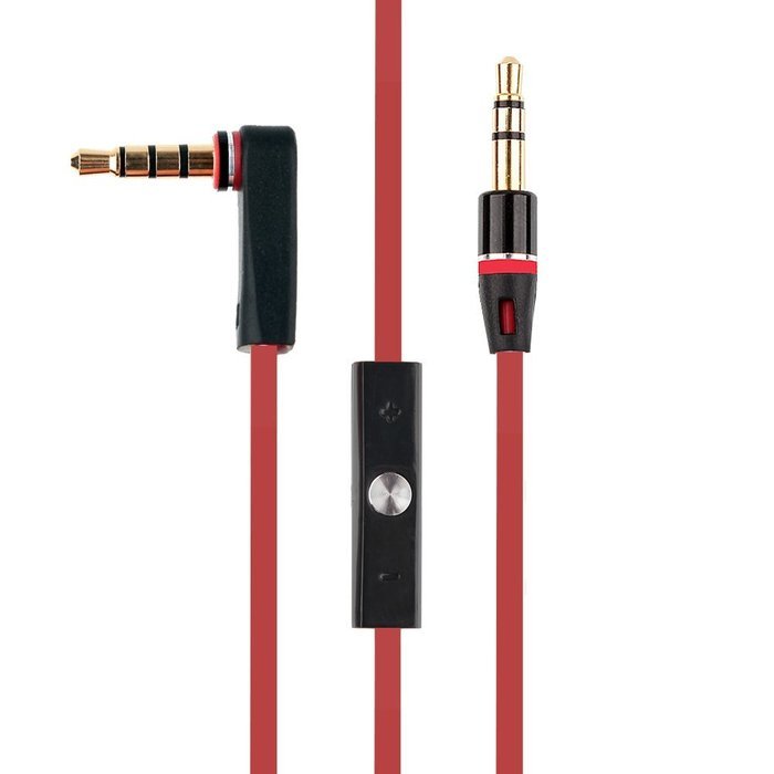 3.5mm Replacement Pro and Detox Edition Cable 800 AUX Cord with Control Talk Mic speaker for Dr Dre Headphones... N5