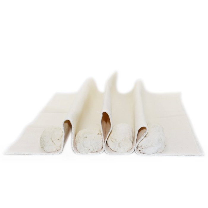 Zzp Bread fermentation cloth Untreated Flax Linen Bakers Natural Proofing Cloth for Baking Dough Pizza Pie Cookies