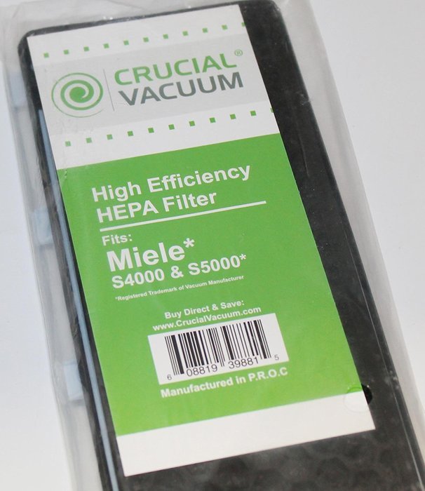 1 Miele S4000 & S5000 HEPA Filter Designed To Fit Miele Galaxy S4000 & S5000 Series Vacuums; Compare To Miele... N2