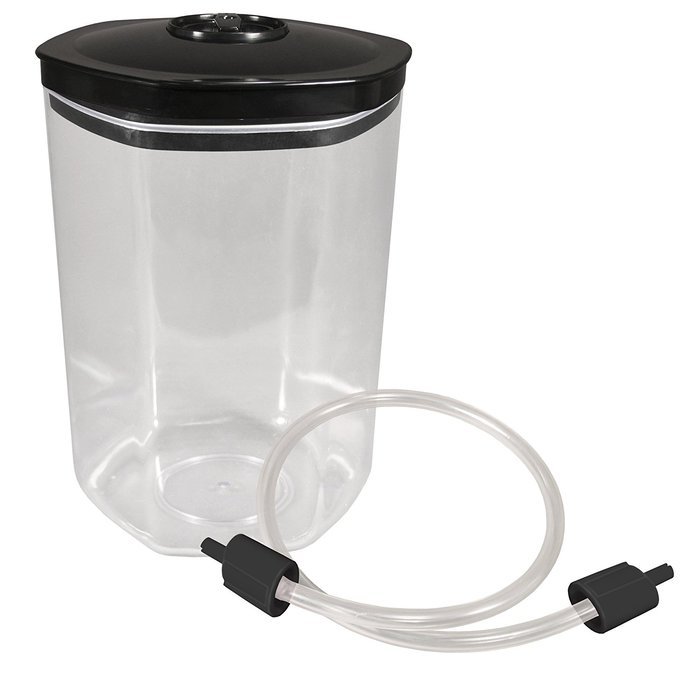 Weston Products 65-0504-W Weston Brands Vacuum Canister, 2-Quart, Clear