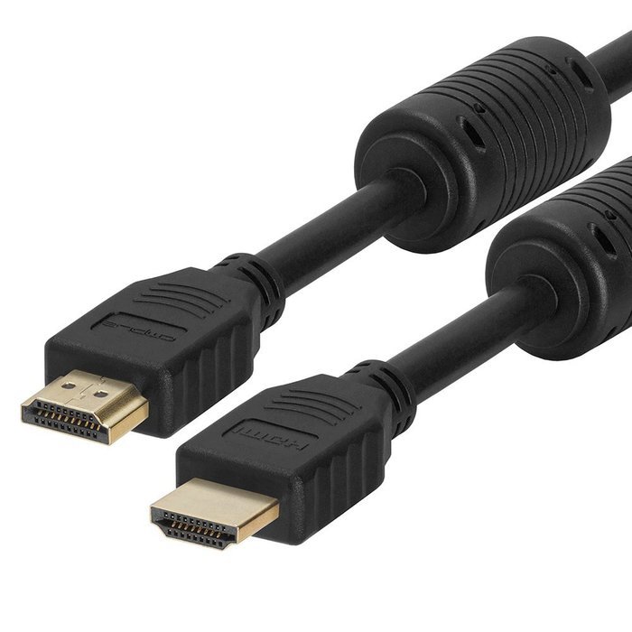 Cmple - HDMI 1.3 Cable Ferrite Cores (Gold Plated) -50ft N4