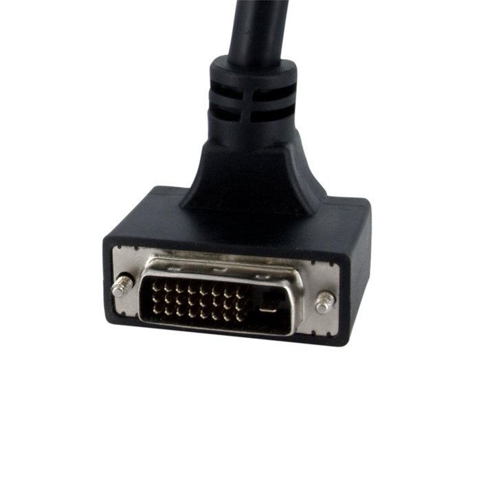 StarTech.com DVIDDMMTA6 6-Feet Upward Angled Dual Link DVI-D Monitor Cable - M/M N3
