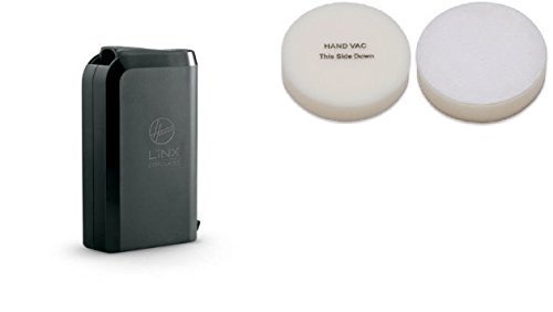 Hoover LiNX Lithium Hoover Linx Ion Battery, BH50000 AND Two Hoover LINX Vacuum Foam Filter