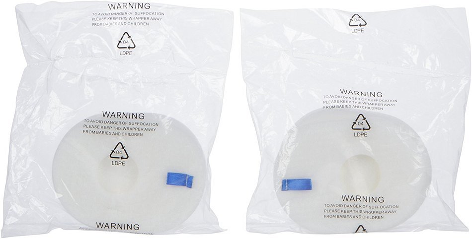 2-Pack of Filterrific XFFV300 Filter Kits for Shark Rocket models HV300-310 w/ Installation Illustration N6