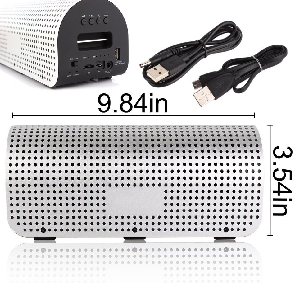 Karnotech REMAX Bluetooth Speaker Portable Desktop Multi-Function Power Bank Bluetooth 4.0 Wireless Outdoor PC... N3