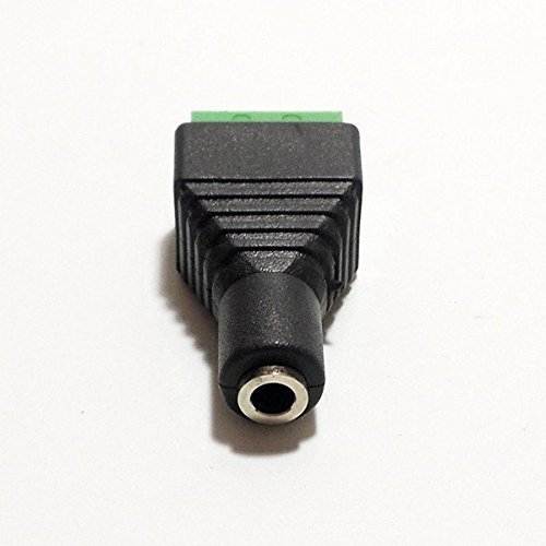 4 Pack CESS 3.5mm 1/8 Stereo Balanced Female Jack to AV Screw Video Balun Terminal N3