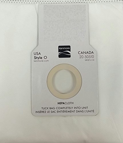 Kenmore Genuine Hepa O Bags for Kenmore Upright Vacuums (1 Bag)
