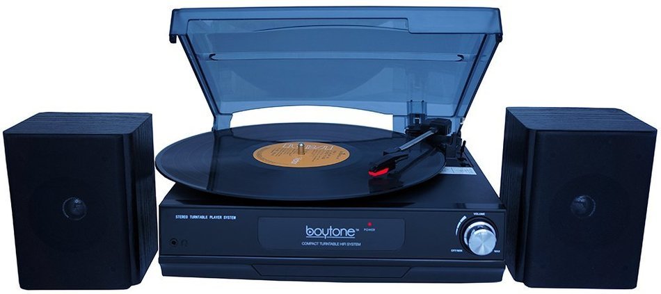 Boytone Bt-14Tbb-Sp Full Size Turntable 3 Speed 33/45/78 Rpm N5