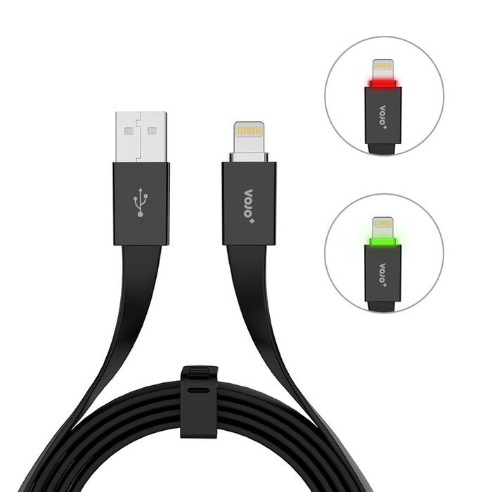 VOJO (2 Pack) 3.5mm Auxiliary Audio Cable 6ft Coiled Aux Cord for Car with Male to Male Gold Plated Jack, Tangle-free... N6