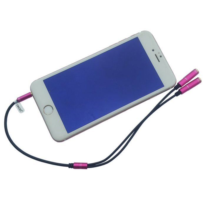 DIKOO 35510011 AUX 3.5mm Male to Male Stereo Audio Cable with In-line Microphone N11