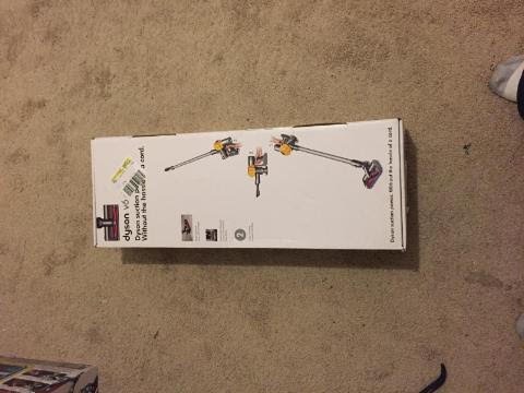 Dyson Digital V6 Slim Handheld Vacuum (Yellow)