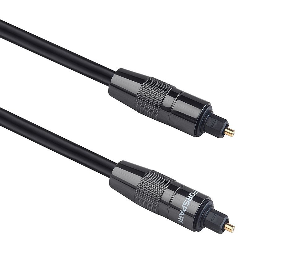 Forspark Digital Optical Audio 24k Gold Plated Toslink Cable 6ft Cl3 Rated N4 Free Image Download 5434