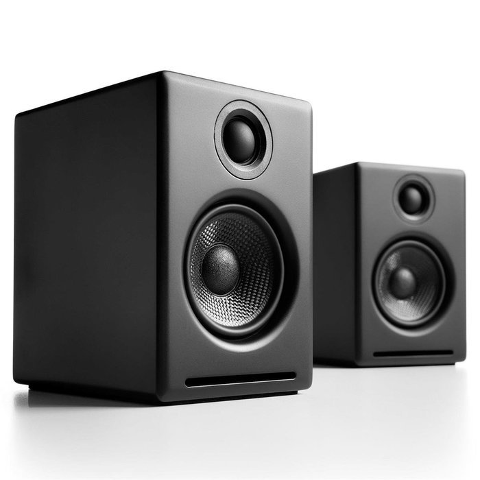 AudioTechnica AT-LP60 Fully Automatic Stereo 2-Speed Turntable System (Silver) with Audioengine A2+ Premium Powered... N3