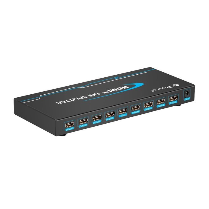 Portta PET0104 HDMI Splitter 4 Port 1x4 v1.3 support Full HD 3D 1080p Deep Color HD Audio Real HDMI N17