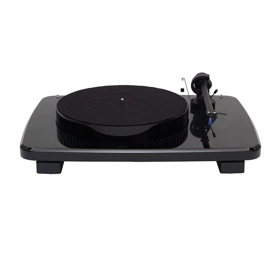 Music Hall IKURA Black Turntable with Ortofon 2M Blue Cartridge