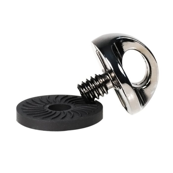 Foto&Tech Quick Install Metal 1/4" Screw with SAFETY CAMERA STRAP TETHER for Quick Release Neck Strap R-Strap/... N3