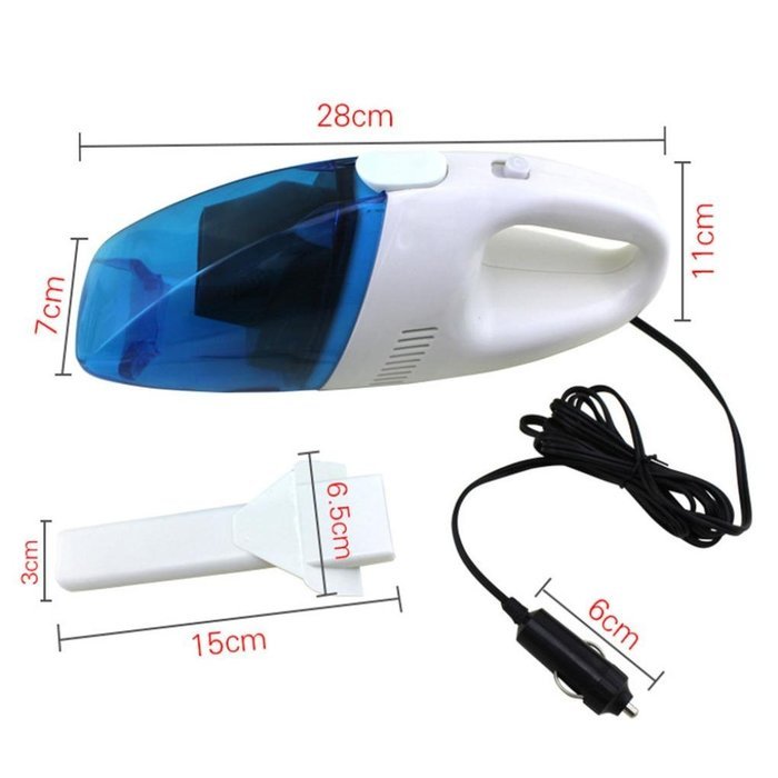 Iuhan&reg; Fashion 12V Mini Portable Car Vehicle Auto Recharge Wet Dry Handheld Vacuum Cleaner N5