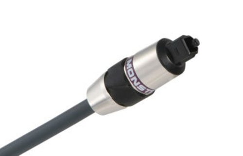 Monster MC 400DFO-2M Advanced Performance Toslink Fiber Optic Audio Cable-2 meters