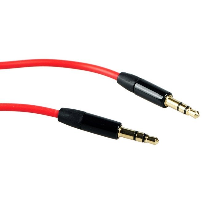 Conwork 2-Pack 4Ft Stereo Male to Male 3.5mm Auxiliary Extension Cable Tangle-Free with Gold Plated Connectors... N6