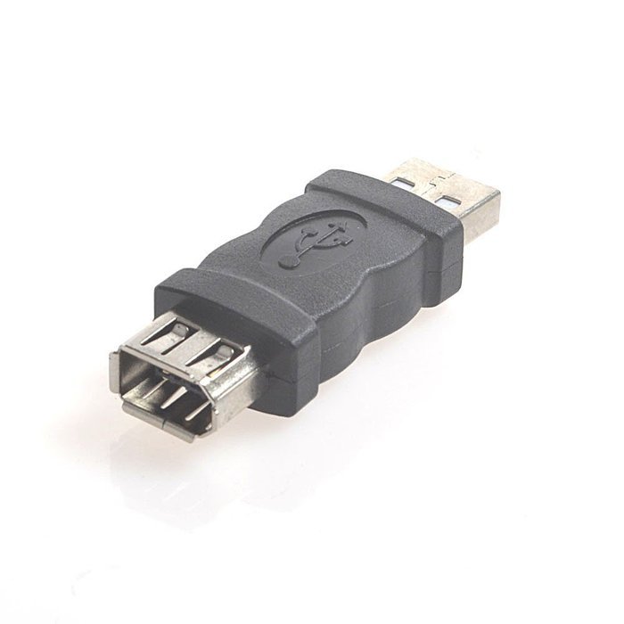 Electop USB Male to FireWire IEEE 1394 6 Pin Female Adapter