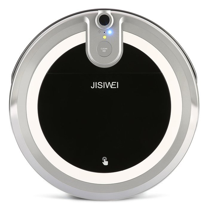 JISIWEI I3 Wi-Fi Enabled Robotic Vacuum Cleaner Self Charging Floor Cleaner with Camera and Mobile App Remote... N8