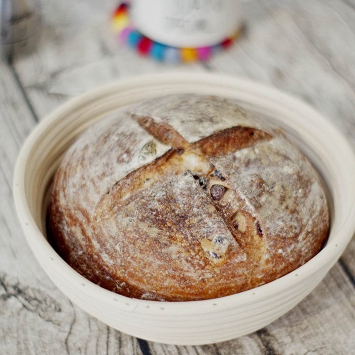 AngelaKerry 1pcs 34x15.5x7cm (1.3x0.6x0.2.8 inch) Banneton Brotform Long-Strip Bread Proofing Basket Handmade N9