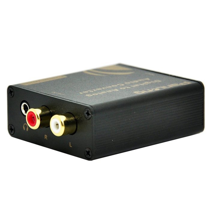 Panlong Optical SPDIF Toslink/ Coaxial Digital to Analog Audio Converter Decoder, Support 5.1 Dolby Digital, DTS... N11