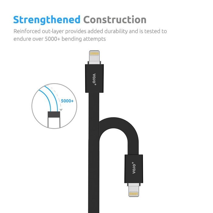 VOJO (2 Pack) 3.5mm Auxiliary Audio Cable 6ft Coiled Aux Cord for Car with Male to Male Gold Plated Jack, Tangle-free... N10