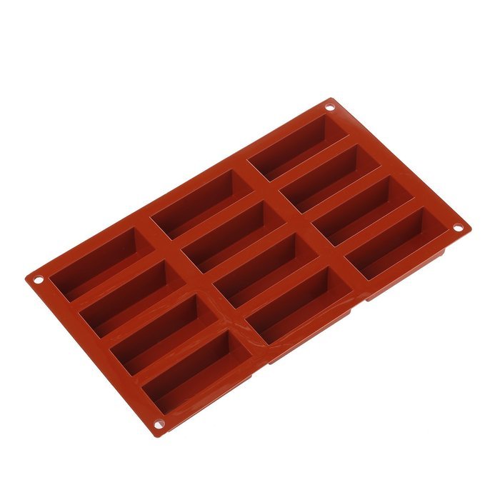 Silikomart Cake Mould, 79mm x 29mm, Terracotta N3