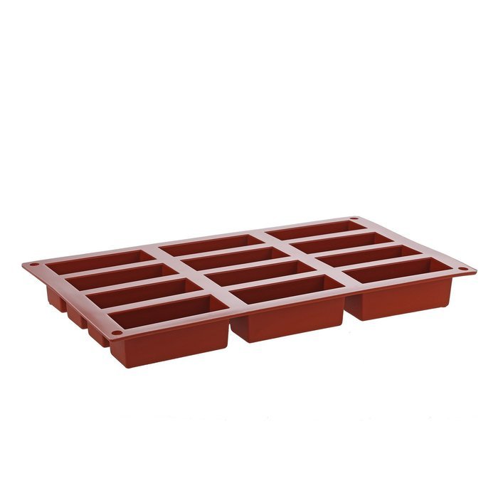 Silikomart Cake Mould, 79mm x 29mm, Terracotta N4