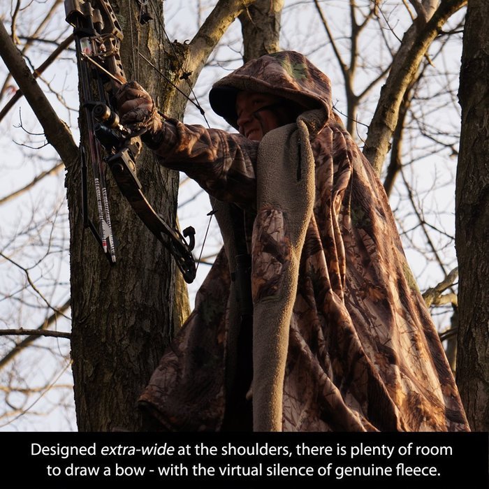 Waterproof Hunting Cape (WidowMaker Shadow, One Size Fits Most) N7