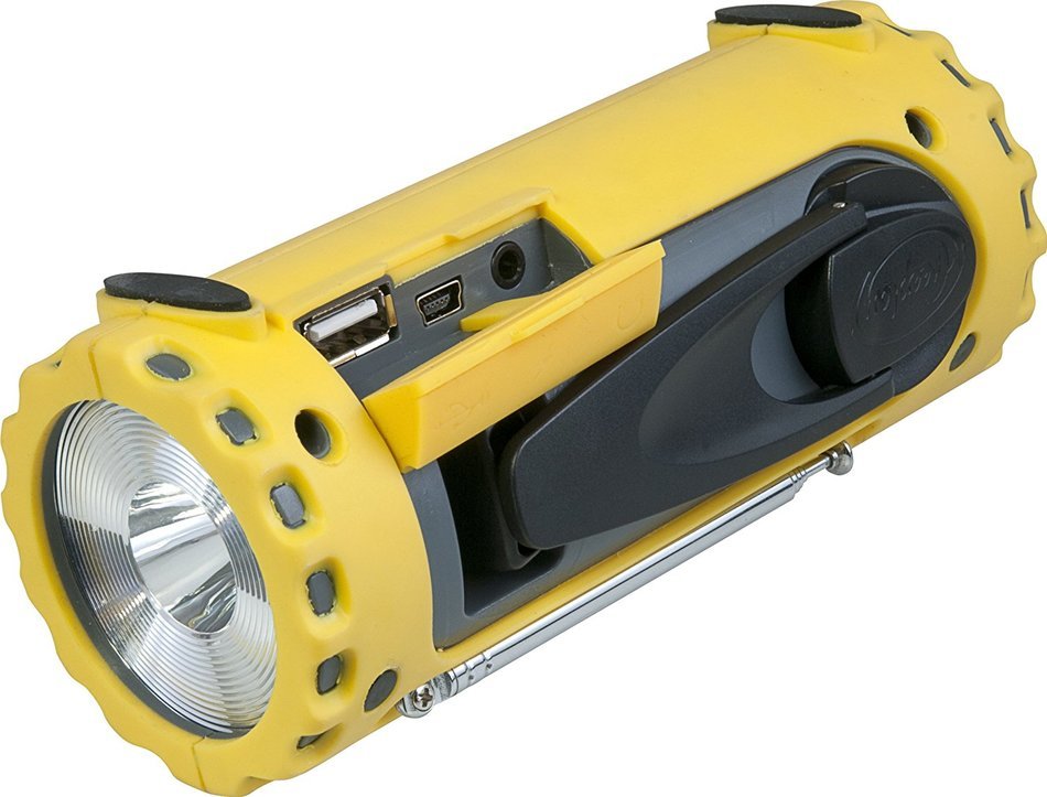 Freeplay Tuf Solar/Crank AM/FM/WX Radio with LED Flashlight N4