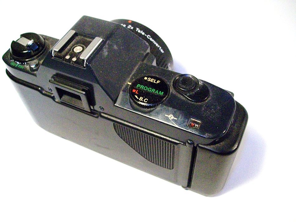 Canon T50 35mm SLR Camera with Tele-Converter N2