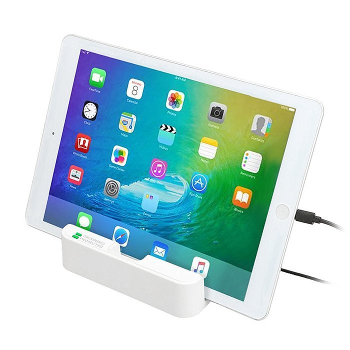 UL LISTED Surge Protector - EZOPower Desktop Charging Station with 3 AC Outlets, 3 USB Charger Ports and Built-in... N14