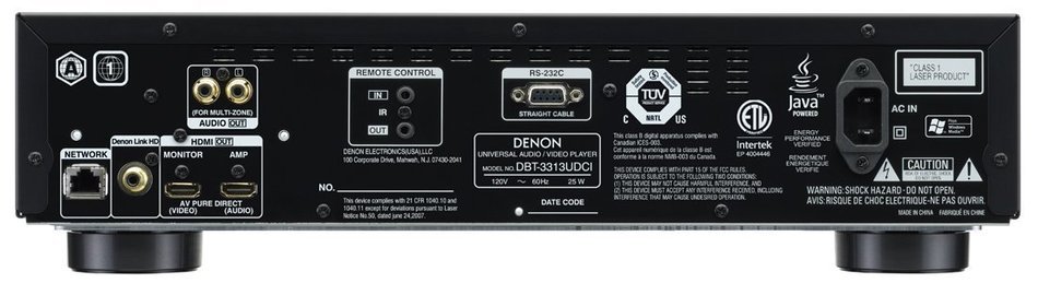 Denon DBT-3313UDCI Universal Audio Video Player N4