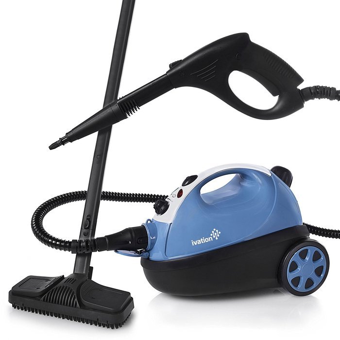 Ivation Deluxe Multi-Purpose Steam Cleaning and Sanitizing System with 18 Accessories - Powerful 1,500-Watt On-Demand... N5