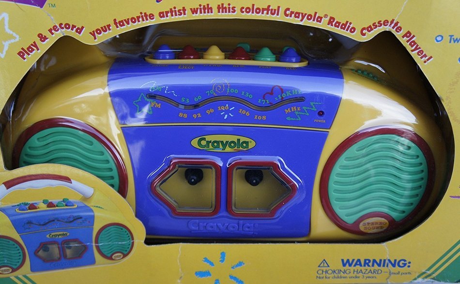 Crayola Am/fm Radio Cassette Player/recorder N2
